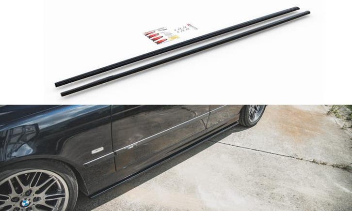 Maxton Aanzet Sideskirts BMW 5 Serie E39 M5 98-03 B3161, Auto-onderdelen, Carrosserie, Nieuw, BMW, Links, Rechts