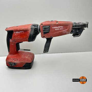 Hilti gipsplaat schroefmachine SD 5000-A22 incl accu B22 3.0, Doe-het-zelf en Bouw, Verzenden, Gebruikt