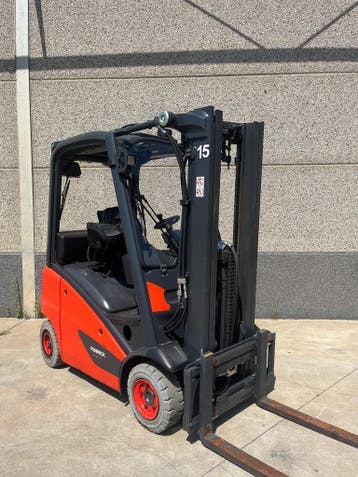 Linde H16T-01 - Chariot élévateur gaz 1600 kg - Triplex 4620, Chariot élévateur
