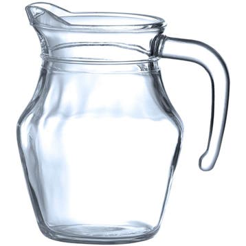 Karaf | Glas | 0.5L | Open | Per Stuk | Ø77x141(h)mm HENDI, Verzenden, Nieuw in verpakking