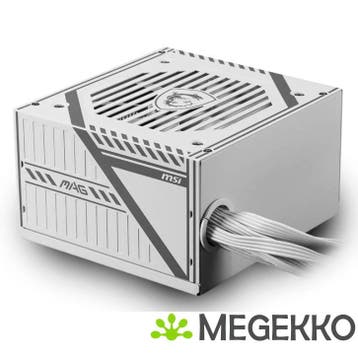 MSI MAG A650BNL power supply unit 650 W 24-pin ATX ATX Wit, Verzenden, Nieuw