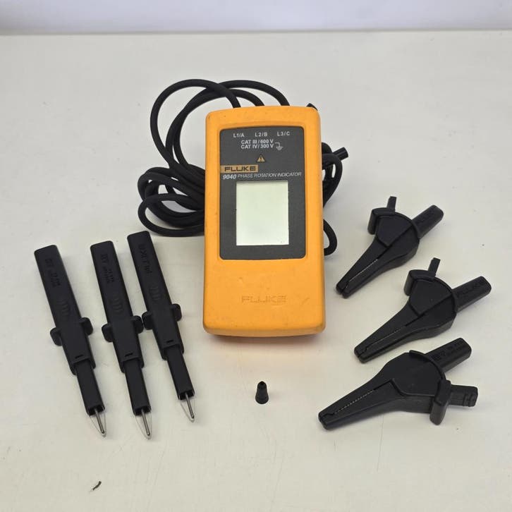 FLUKE 9040 Faserotatie Indicator Incl. Toebehoren, Bricolage & Construction, Instruments de mesure, Enlèvement ou Envoi