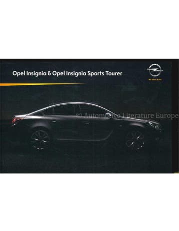 2010 OPEL INSIGNIA | INSIGNIA SPORTS TOURER BROCHURE, Nieuw