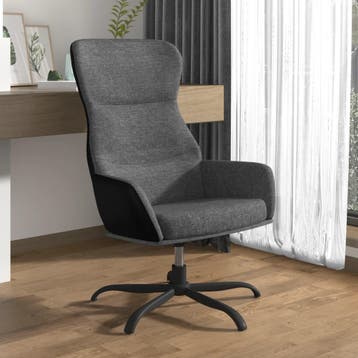vidaXL Relaxstoel stof lichtgrijs, Verzenden, Nieuw