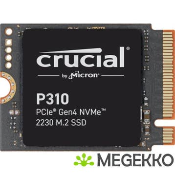 Crucial SSD P310 2TB 2230, Verzenden