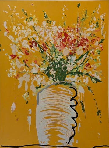 Aldo Mondino - Fiori Gialli
