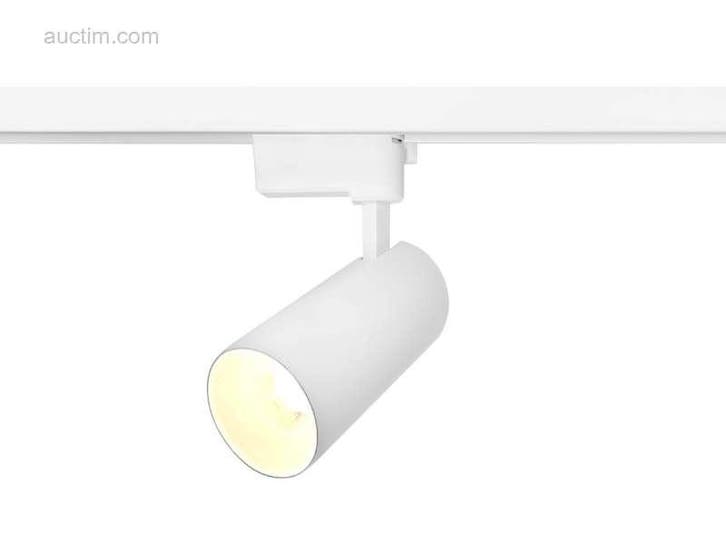 18W 4000K LED PRO Railspot cilinder zand wit..., Huis en Inrichting, Lampen | Plafondlampen, Ophalen