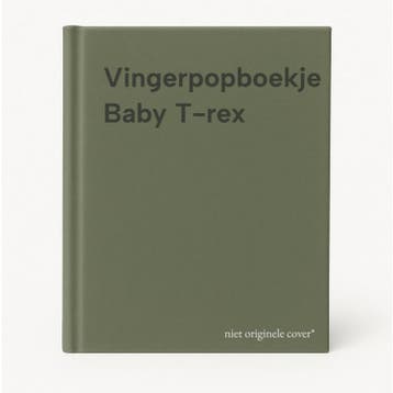 Vingerpopboekje Baby T-rex 9789464082999, Verzenden