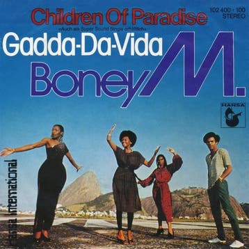 Boney M. - Children Of Paradise / Gadda-Da-Vida, Verzenden