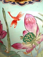 Lamp - Porselein, Messing - gemaakt in Duitsland