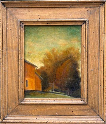 Alden Mellor Heck - Paysage dautomne (vendu sans prix de, Antiek en Kunst