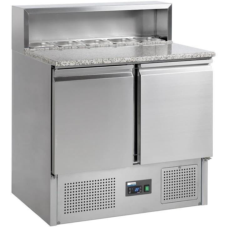 Pizzawerkbank | COOL-LINE | 260L | 2 Deuren (1/1 GN) |, Zakelijke goederen, Horeca | Keukenapparatuur, Nieuw in verpakking, Verzenden