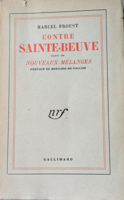 Marcel Proust; André Maurois; Claude Mauriac - Verzameling, Antiek en Kunst, Antiek | Boeken en Manuscripten