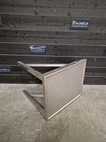 Wandschap | plateau | RVS | 60 cm | horeca