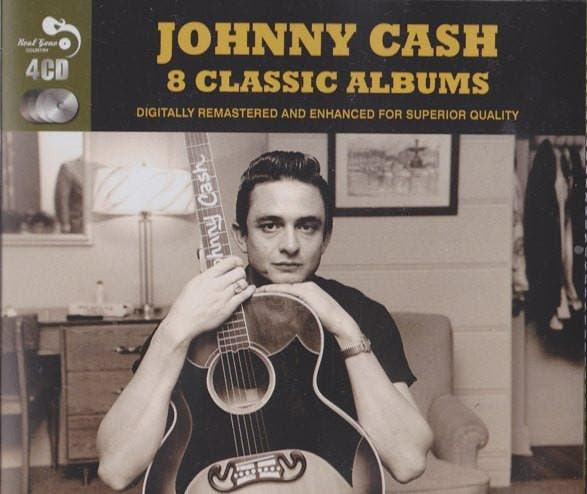 Johnny Cash - 8 Classic Albums, Cd's en Dvd's, Cd's | Pop, Gebruikt, Verzenden