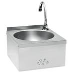 Handwasbak | RVS | Kniebediening (Zelfsluitend) |, Verzenden, Nieuw in verpakking