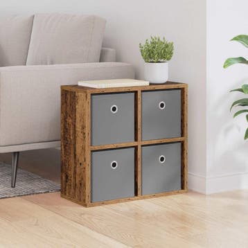 vidaXL Dressoir met lade Oudhout 49,5 x 22 x 47 cm, Verzenden, Nieuw