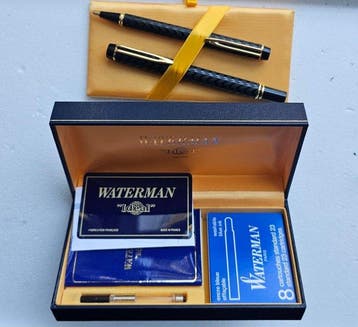 Waterman - MAN 100 OPERA - PLUME OR 18 CARATS 750 - Parure, Collections