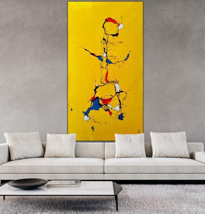Gabriel Alba - AURA CROMATICA 13 XXL, Antiek en Kunst, Kunst | Schilderijen | Modern