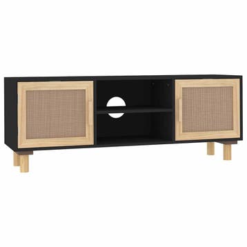 Tv-meubel 105cm zwart | Retour deal | -54% korting, Huis en Inrichting, Gebruikt, 100 tot 150 cm, Verzenden, Klassiek