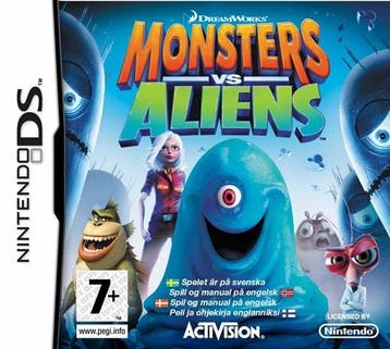 Monsters vs Aliens (Nintendo DS tweedehands game), Games en Spelcomputers, Ophalen of Verzenden, Nieuw