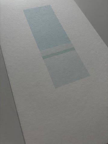 Antonio Calderara (1898-1976) - Ohne Titel (Orizzonte), Antiek en Kunst