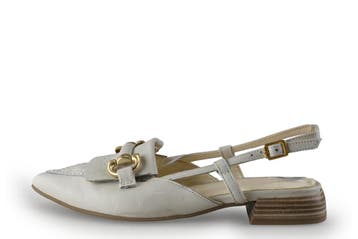 Manfield Slingbacks in maat 38 Wit, Vêtements | Femmes, Verzenden