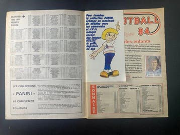 1983/84 Panini Complete Panini Sticker Album Football 84, Nieuw
