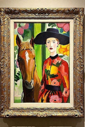 Ernest Garcia S.(XX) - Elegante Amazona