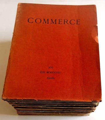 Revue Commerce — 8 cahiers (I, III, X, XI, XII, XIV, XV,
