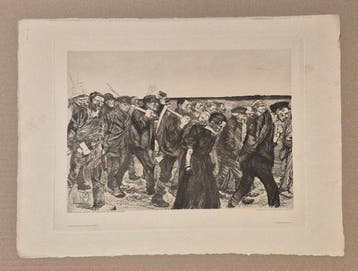 Käthe Kollwitz - Ein Weberaufstand