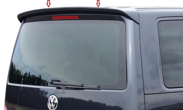 Luxe Spoiler Volkswagen Transporter T6 | Dakspoiler VW T6, Autos : Pièces & Accessoires, Carrosserie & Tôlerie, Envoi