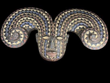 Gelede-masker - Yoruba (Zonder minimumprijs)