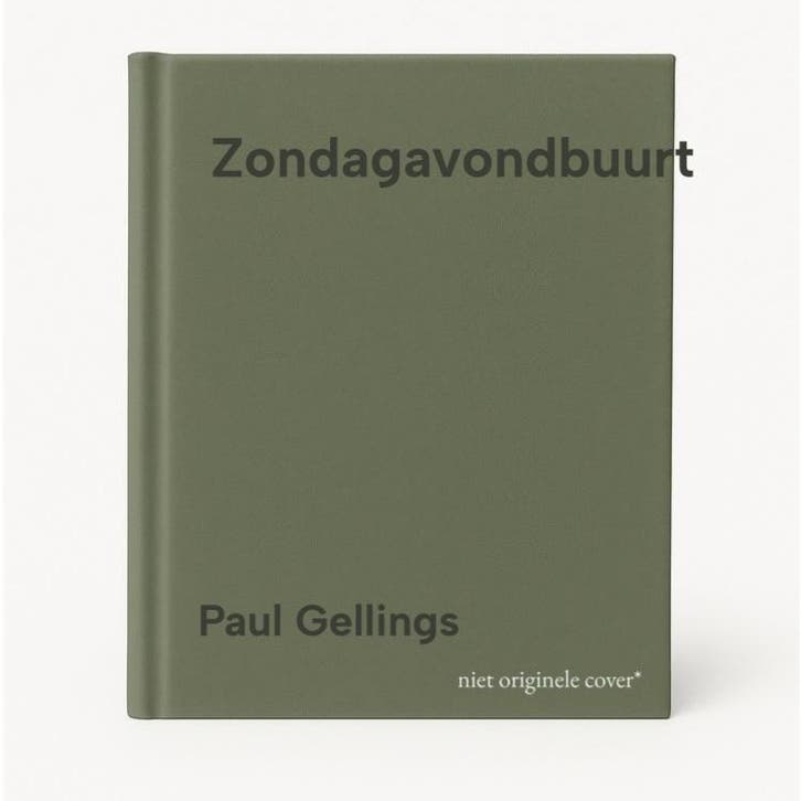 Zondagavondbuurt 9789054523406 Paul Gellings, Livres, Littérature, Envoi