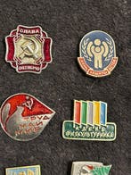 Insigne USSR vintage themed collection of badges of the, Antiek en Kunst