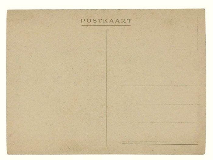 Hergé - Ansichtkaart - Kuifje en Bobby en de Hoorn des, Boeken, Stripverhalen