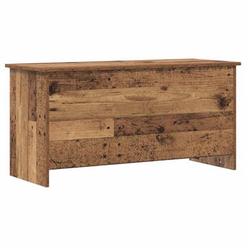 vidaXL Opbergkist met opslag Oud hout 100 x 40 x 50 cm, Verzenden