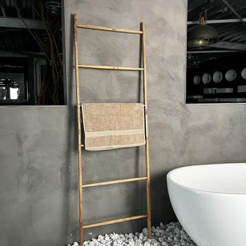 Handdoekladder Best Design Acanto 170x55 cm Staand Acacia, Doe-het-zelf en Bouw, Sanitair, Ophalen of Verzenden, Nieuw, Bad