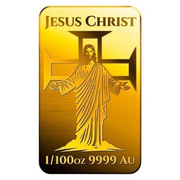 5 x 1/100 Troy Ounce - Goud .999 - 1/100 oz 9999 Fine Gold