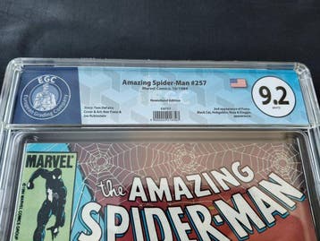 The Amazing Spider-Man #257 - EGC 9.2 - Beware the Claws of