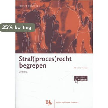 Straf(proces)recht begrepen / Recht begrepen 9789089748058, Verzenden, J.H.J. Verbaan