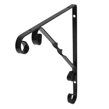 Duraline - Plankdrager - Ornament Zwart - Metaal - 25x25cm, Verzenden