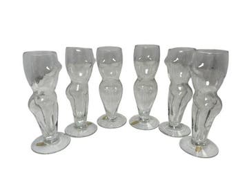 Veiling - Set van 6 | Sexy Design Glazen, Nieuw