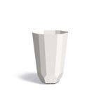 Aluminium bloempot Facet Ø65x100cm - Met bodem, Tuin en Terras, Rond, Nieuw, Metaal, 60 tot 100 cm