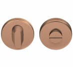 WC-Sluiting 8 mm rond verdekt blind PVD mat brons, Ophalen of Verzenden, Nieuw