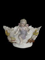 Beeld, Cherub and Butterfly porcelain Centerpiece bowl -