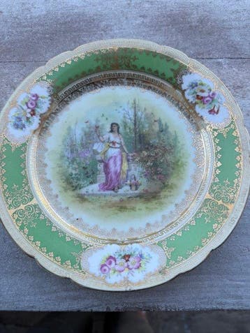 Royal Vienna style - Schotel - Porselein - Bord van