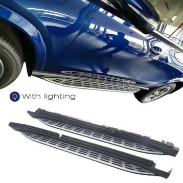 Sidesteps voor mercedes w167 gle met verlichting, Nieuw