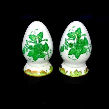 Herend - Exquisite Salt & Pepper Shakers (2 pcs) - “Chinese