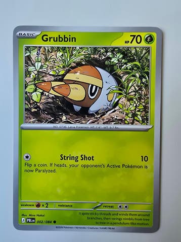 GRUBBIN (PITCH BLACK 002/084) (TRADING CARD), Gebruikt